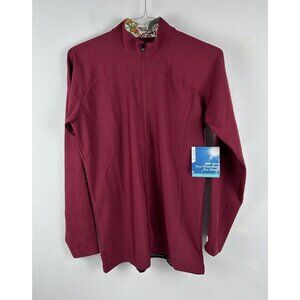 Coolibar Men M Full Zip Menorca Long Sleeve Water Jacket UPF 50+ Lightweight